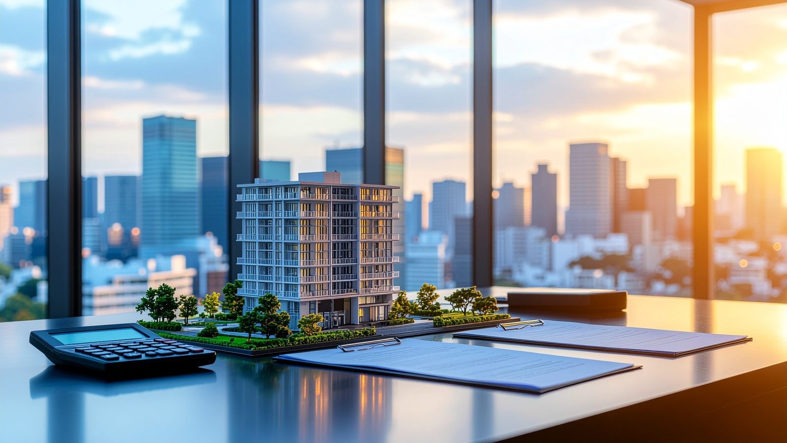 事業用の土地と建物